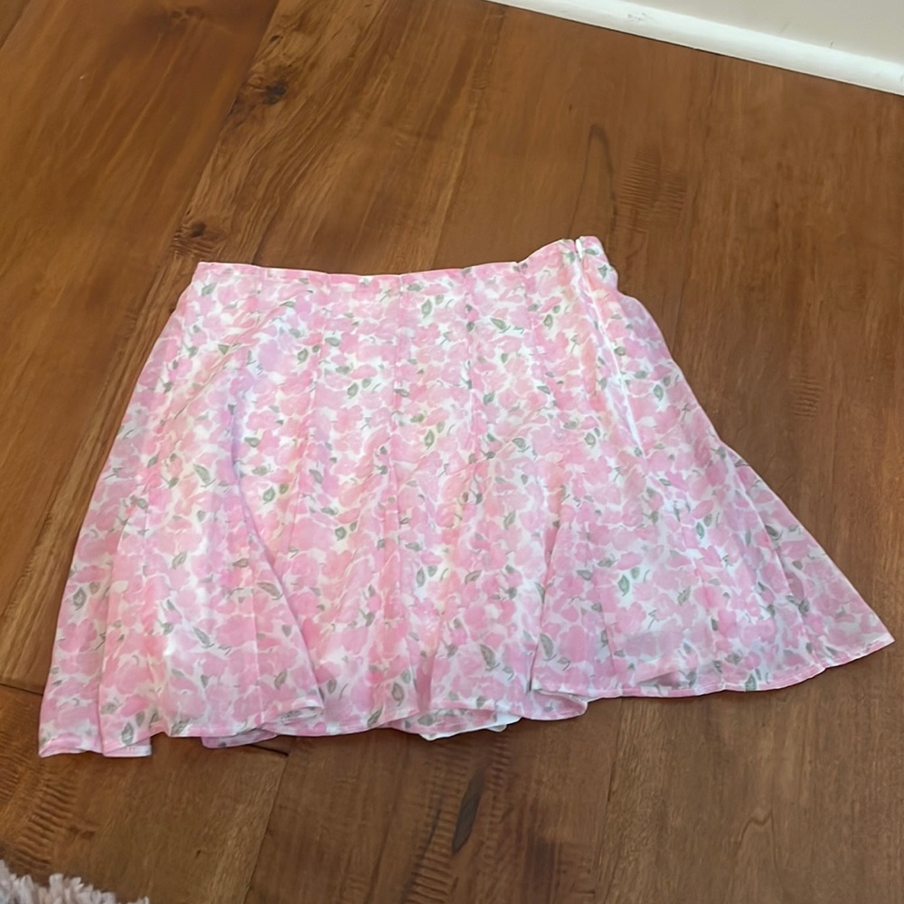 Hollister Floral Mini Skirt